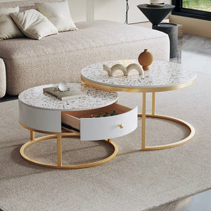 Tara terrazzo coffee table